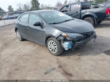  Salvage Toyota Corolla