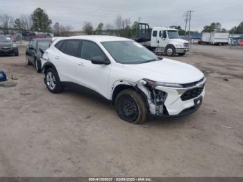  Salvage Chevrolet Trax