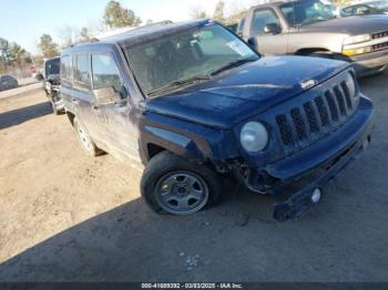  Salvage Jeep Patriot