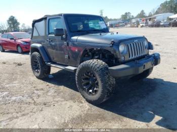  Salvage Jeep Wrangler