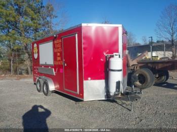  Salvage Covered Wagon 16  Concession Trailer