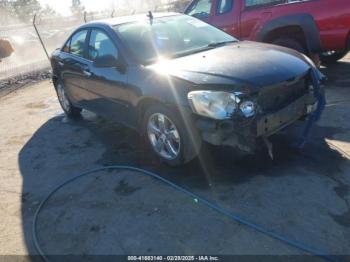  Salvage Pontiac G6