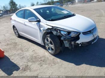  Salvage Hyundai ELANTRA