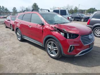  Salvage Hyundai SANTA FE