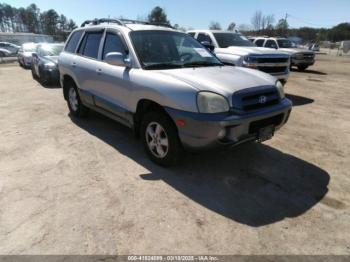  Salvage Hyundai SANTA FE