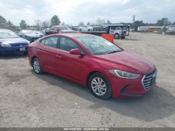  Salvage Hyundai ELANTRA