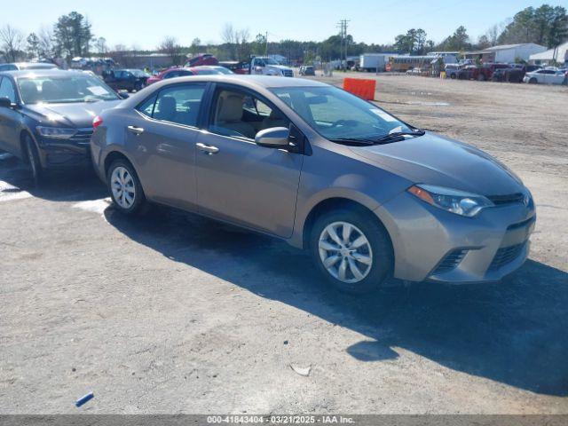  Salvage Toyota Corolla