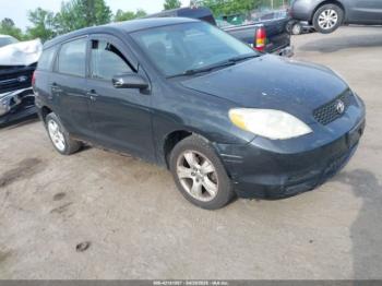  Salvage Toyota Matrix