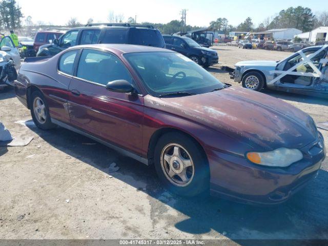 Salvage Chevrolet Monte Carlo