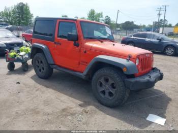  Salvage Jeep Wrangler