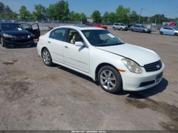  Salvage INFINITI G35x
