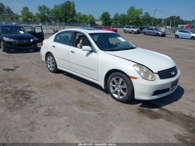 Salvage INFINITI G35x