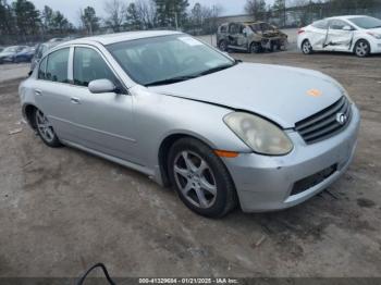  Salvage INFINITI G35x
