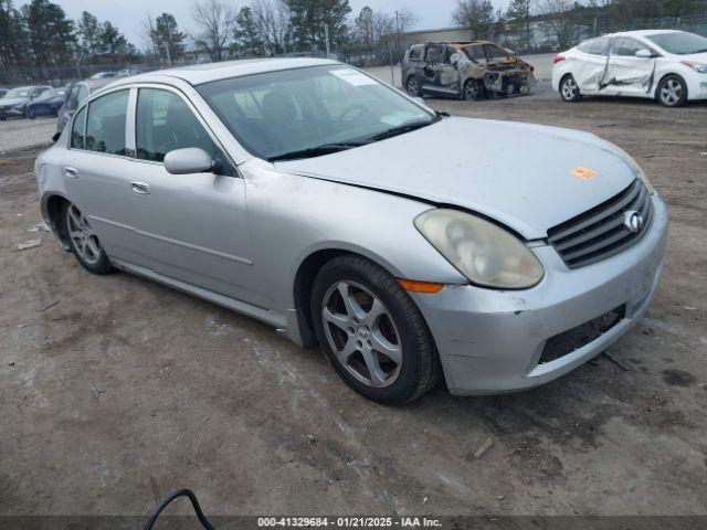  Salvage INFINITI G35x
