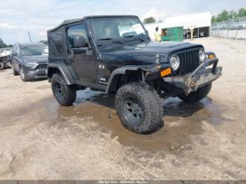  Salvage Jeep Wrangler