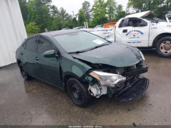 Salvage Toyota Corolla