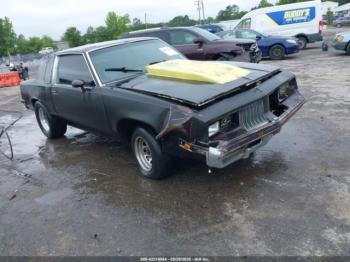  Salvage Oldsmobile Cutlass Supreme