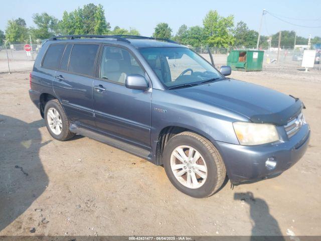  Salvage Toyota Highlander