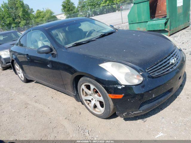  Salvage INFINITI G35