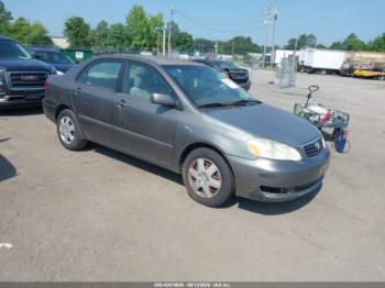  Salvage Toyota Corolla