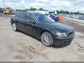  Salvage BMW 7 Series
