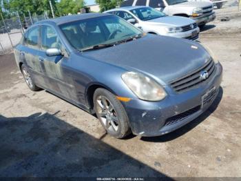  Salvage INFINITI G35