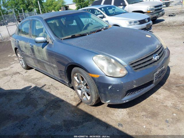  Salvage INFINITI G35