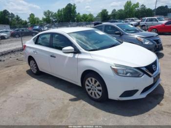  Salvage Nissan Sentra