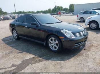  Salvage INFINITI G35