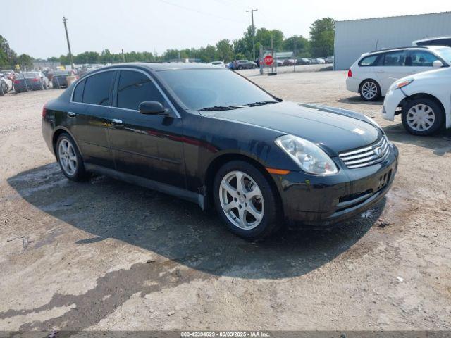  Salvage INFINITI G35