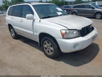  Salvage Toyota Highlander