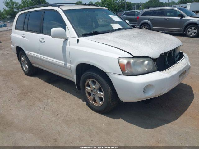  Salvage Toyota Highlander