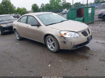  Salvage Pontiac G6