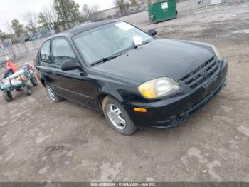  Salvage Hyundai ACCENT