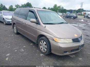  Salvage Honda Odyssey