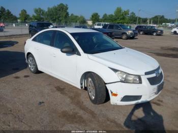  Salvage Chevrolet Cruze