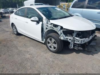  Salvage Chevrolet Cruze