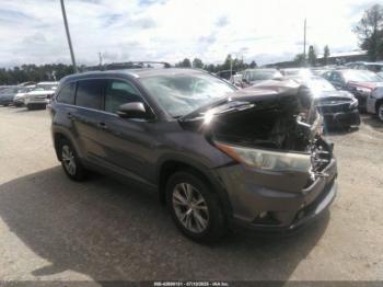  Salvage Toyota Highlander