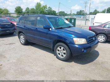  Salvage Toyota Highlander