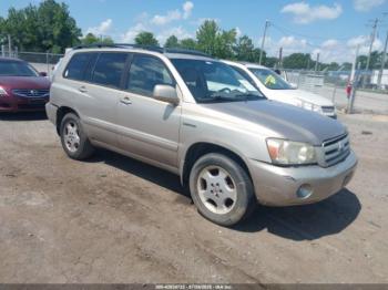  Salvage Toyota Highlander