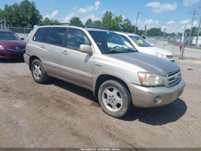  Salvage Toyota Highlander