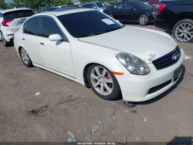  Salvage INFINITI G35x