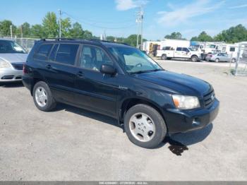  Salvage Toyota Highlander