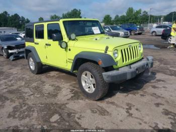  Salvage Jeep Wrangler