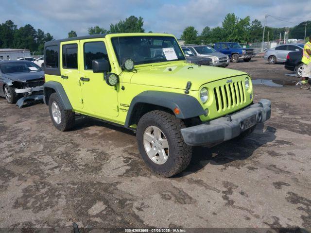  Salvage Jeep Wrangler