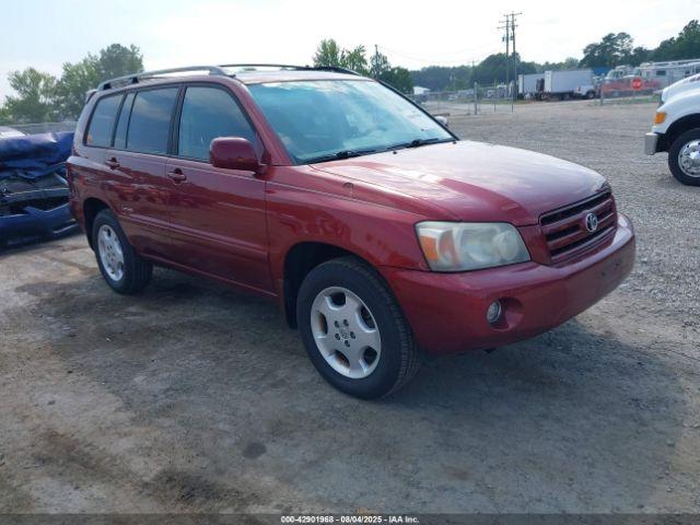  Salvage Toyota Highlander