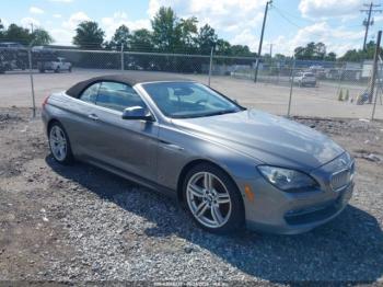  Salvage BMW 6 Series