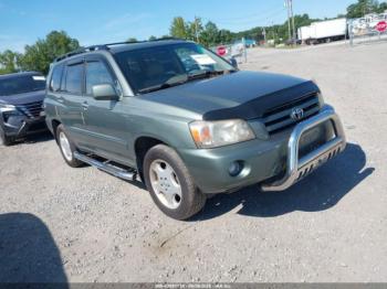  Salvage Toyota Highlander