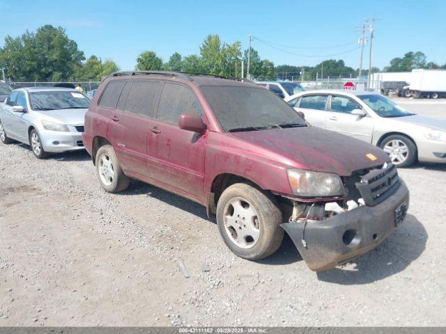  Salvage Toyota Highlander