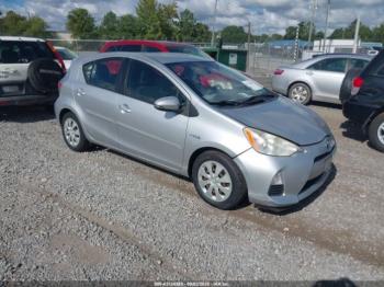  Salvage Toyota Prius c